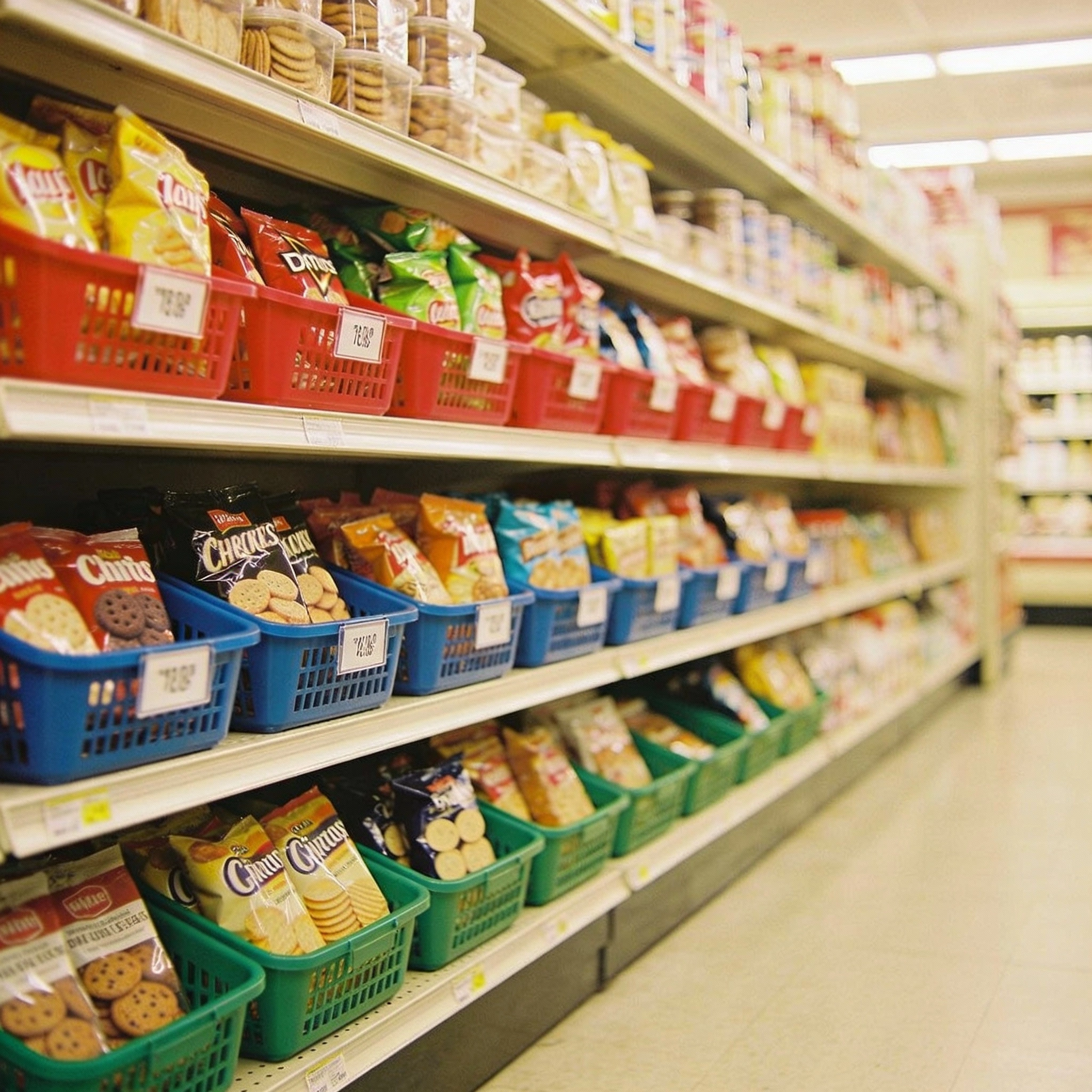 Pantry-organisation-using-baskets-and-containers